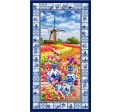 TULIP FIELD PANEL - 24" REPEAT