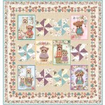 Galleria feat. Bear Family Portraits by Project House 360 - Free pattern available in January, 2025