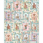 Block Talk feat. Bear Family Portraits by Swirly Girls Design 