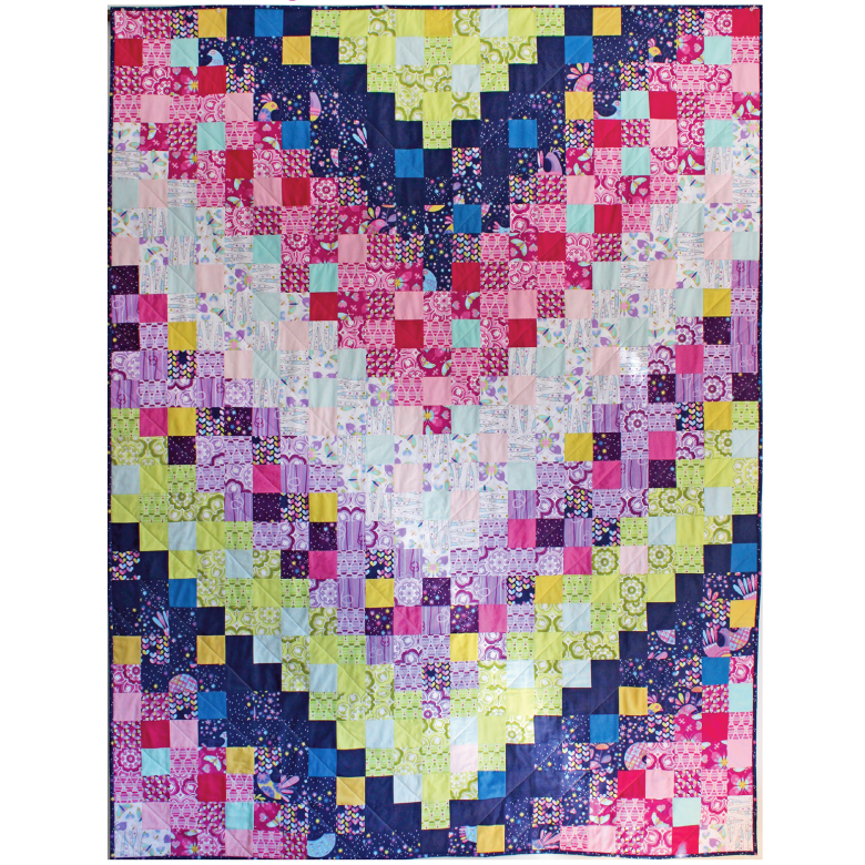 Flight Formation Quilt By Tamara Kate 58x76 