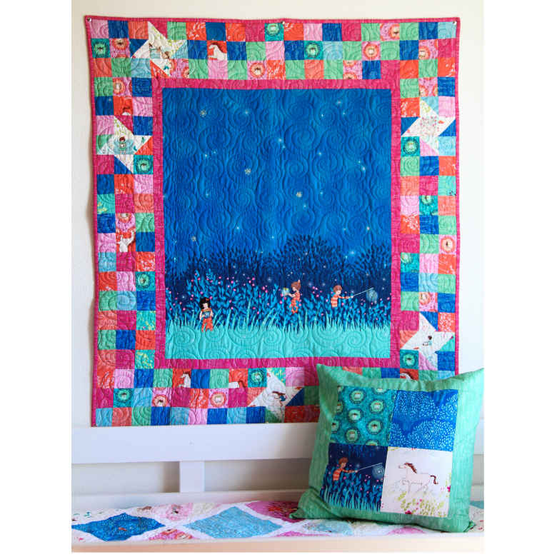 Wee Wander Firefly Border Quilt