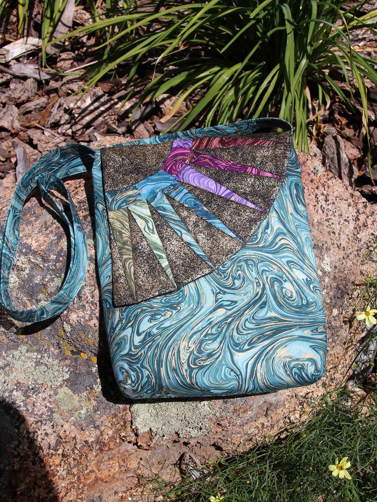 Marble Bag by Whistlepig Creek Productions metallic marble stardust