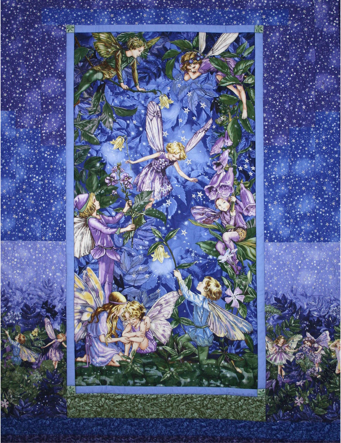 Night Flower Fairies Quilt Nite