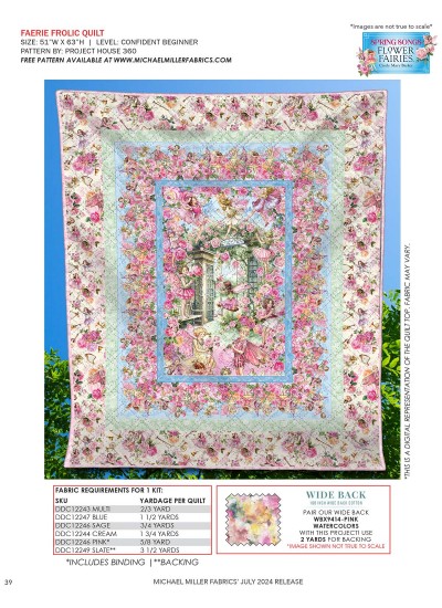 Faerie Frolic feat. Spring Song Flower Fairies by Project House 360 Kitting Guide