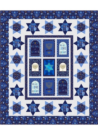 Festival of Lights feat. Hanukkah, Oh Hanukkah by Project House 360-Free Pattern Availabel in June, 2025