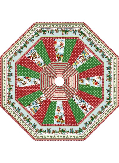 North Pole Express feat. Holly Jolly by Project House 360 - Free Pattern Available in June, 2025