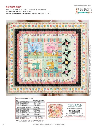 She shed feat. Sew Pretty by Project house 360 Kitting Guide